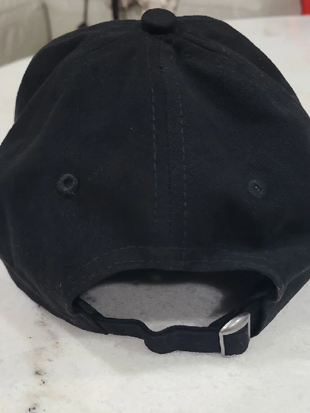Disney Black Baseball Cap with Mickey, Donald & Goofy Embroidered Faces